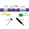 Panduit Cable Tie, 7-1/2 in L, 1-3/4 in Max Bundle Dia., Yellow, Nylon 6/6, 50 lb Strength, 500 PK PL3M2S-D4Y - alternate 1